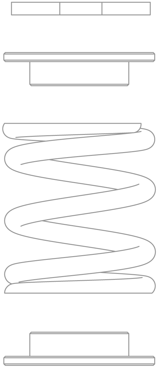 Eibach Barrel Spring drawing