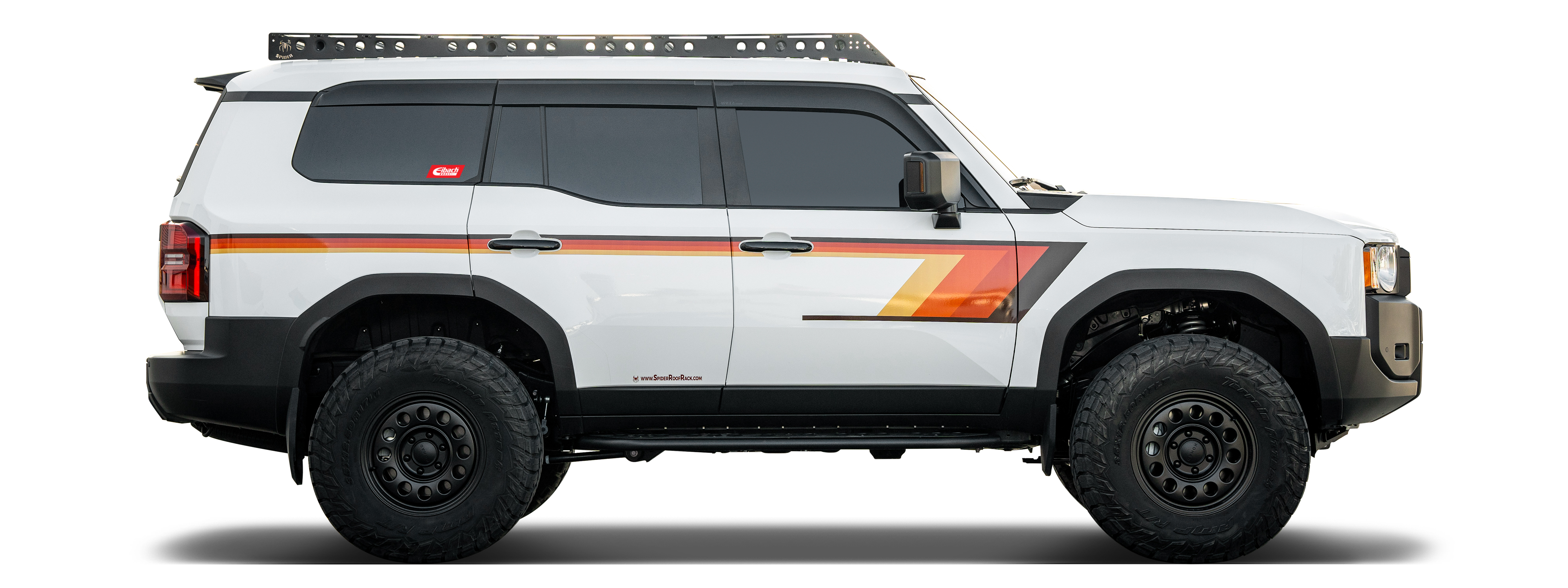 Eibach Toyota Land Cruiser After PRO-LIFT-KIT Stage 2 Installation